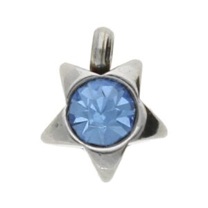 Strassstein blau Stern